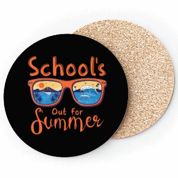 Discover Substitute Teacher Life Hello Summer Tie Dye Summe Coasters