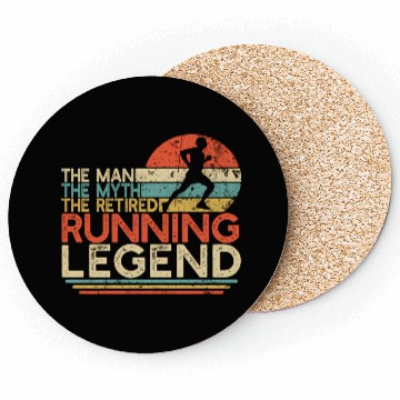 Discover Runner Retirement Myth Retired Running Legend Coasters