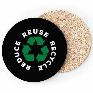 Discover Reduce Reuse Recycle World Environment Day Gift Coasters