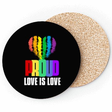 Discover Love is Love Coasters Equality Human Rights Proud