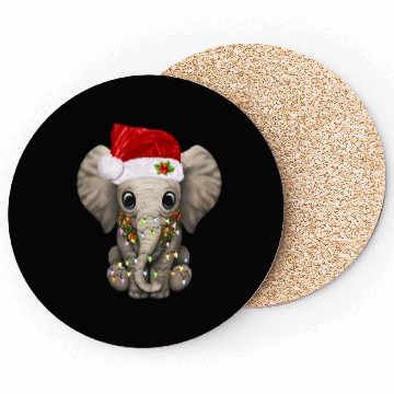 Discover Elephant Light Elephant Coasters