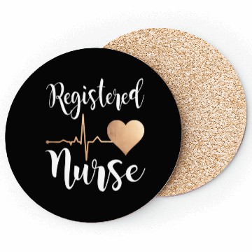 Discover Registered Nurse Heart Rn Coasters