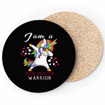 Discover Uorn I Am A Brain Aneurysm Warrior Coasters