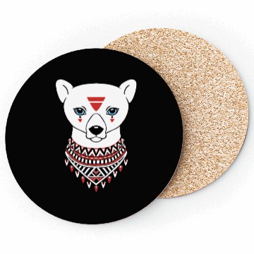 Discover Tribal Bear Coasters