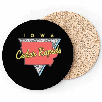Discover Cedar Rapids Iowa Triangle Ia City Coasters