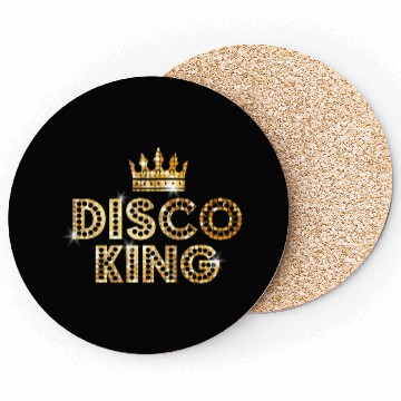 Discover Disco King Funky 70S 80S For Dance Pies Coasters