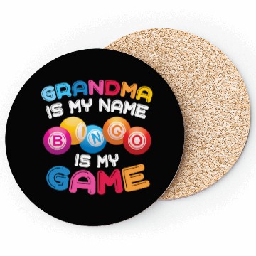 Discover Bingo Player Grandma Coasters