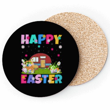 Discover Camper Van Happy Easter Camper Van Easter Sunday Coasters
