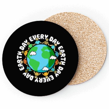 Discover Earth Day Every Day Earth Day Coasters