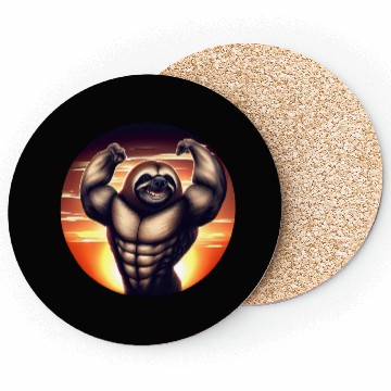 Discover Muscular sloth at sunset Coasters