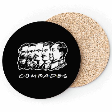 Discover Communist Comrades Friends Coasters
