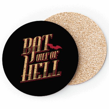 Discover Meat Loaf Bat Out Of Hell Lyric Coasters