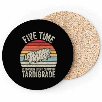 Discover Microbiology Biologist Tardigrade Coasters
