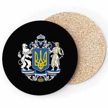 Discover Ukrainian Symbols Ukraine Coasters