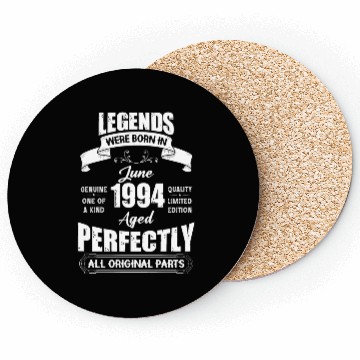 Discover Legends Were Born In June 1981 Birthday Coasters