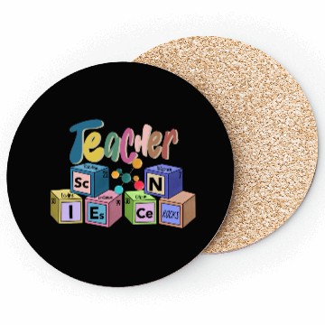 Discover Science Teacher Rocks Coasters