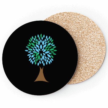 Discover Earth Day Tree With Leaves Image Of Our Planet Coasters