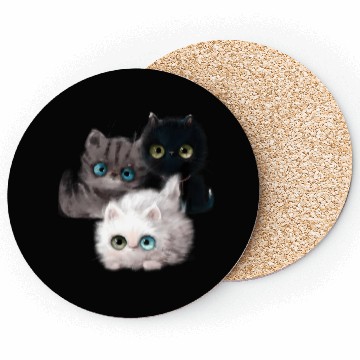 Discover Kitten Kitten Cat Cat Owner Kitten Coasters