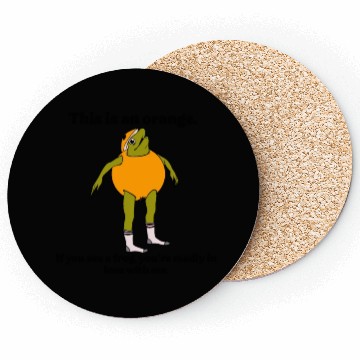 Discover This Is An Orange Coasters