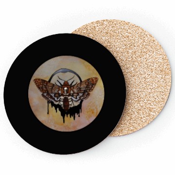 Discover Death'S Head Hawk Moth Coasters