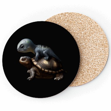 Discover dinosaur on turtle Coasters
