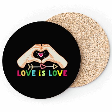 Discover Love is Love Coasters