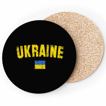 Discover Ukraine Flag Ukraine Coasters