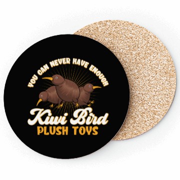 Discover Bird Lover New Zealand Kiwi Bird Coasters