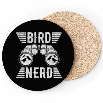 Discover Bird Nerd Birdwatcher Birds Coasters