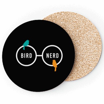 Discover Bird Nerd Bird Watching Ornitology Coasters