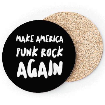 Discover Make America Punk Rock Again Dad Tattoos Punker Coasters