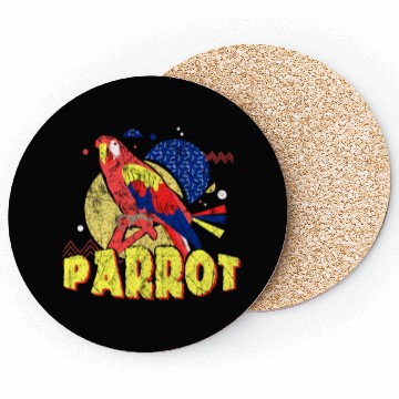 Discover Bird Parrot Coasters