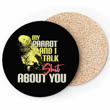 Discover Bird Parrot Coasters