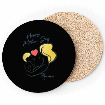 Discover Happy Mother's Day Mom Coasters