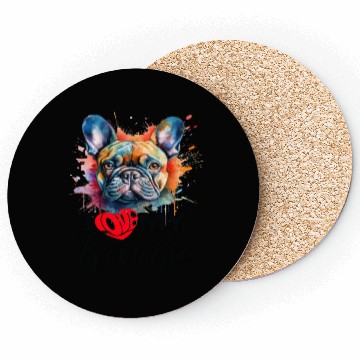 Discover I Love My frenchie Sarcastic and funny gift Coasters