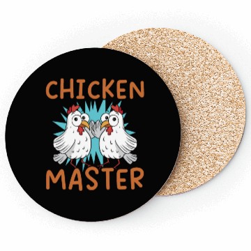 Discover Chicken Farmer Chicken Whisperer Farm Animal Coasters