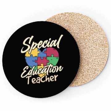Discover Special Education Teacher Cute Sped Awareness Coasters
