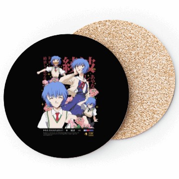 Discover Rei Ayanami Coasters