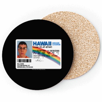 Discover Superbad Mclovin Id Coasters