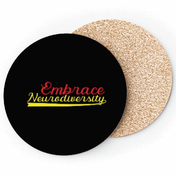 Discover Embrace neurodiversity Coasters