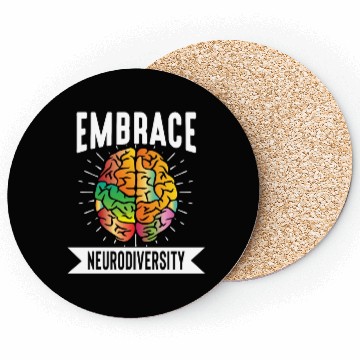 Discover Embrace neurodiversity Coasters