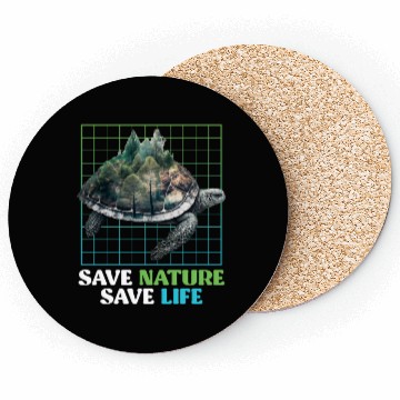 Discover Save Nature protected species Environment Coasters