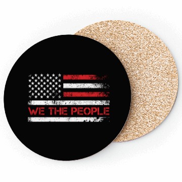 Discover We the people 1776 Independence Day US Patriots Coasters