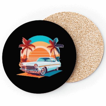 Discover summer style Miami street , sunrise Coasters
