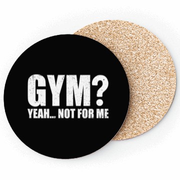 Discover Gym? Yeah... Not for Me | Funny Workout Gym Coasters