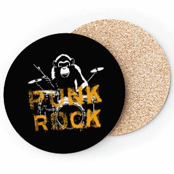 Discover MONKEY PUNK ROCK Coasters