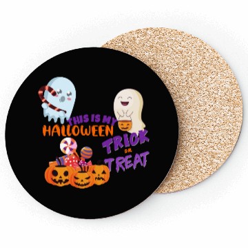 Discover This Is My Halloween Trick Or Treat Coasters