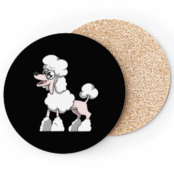 Discover Sweet Poodle Coasters