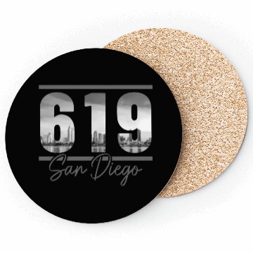 Discover San Diego 619 Area Code Vintage yline Coasters