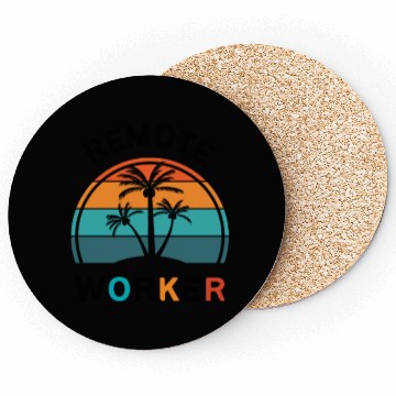 Discover Digital nomad = Remote worker Coasters